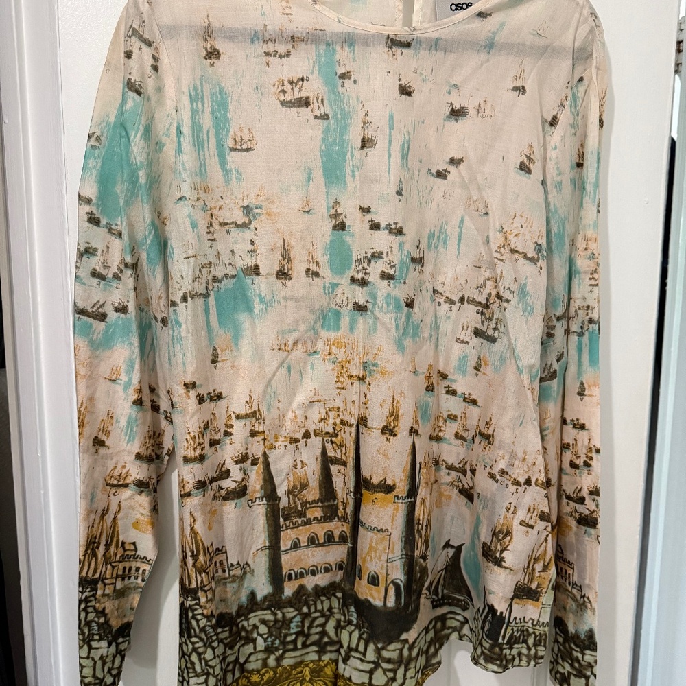 Asos Asymmetrical top